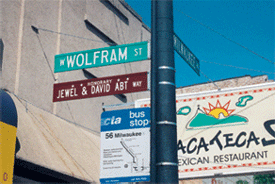 Wolfram St. - Jewel & David Abt Way