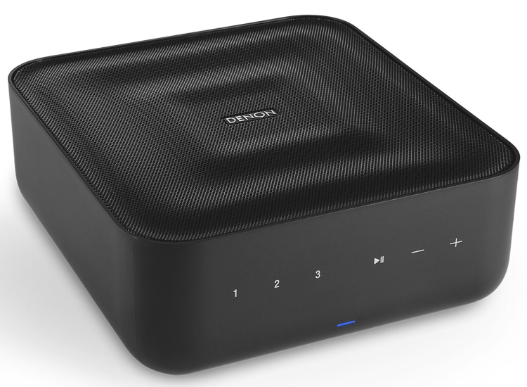 Denon Home Amp 2-Channel Amplifier with HEOS in Black - DENONHOMEAMPBKE3