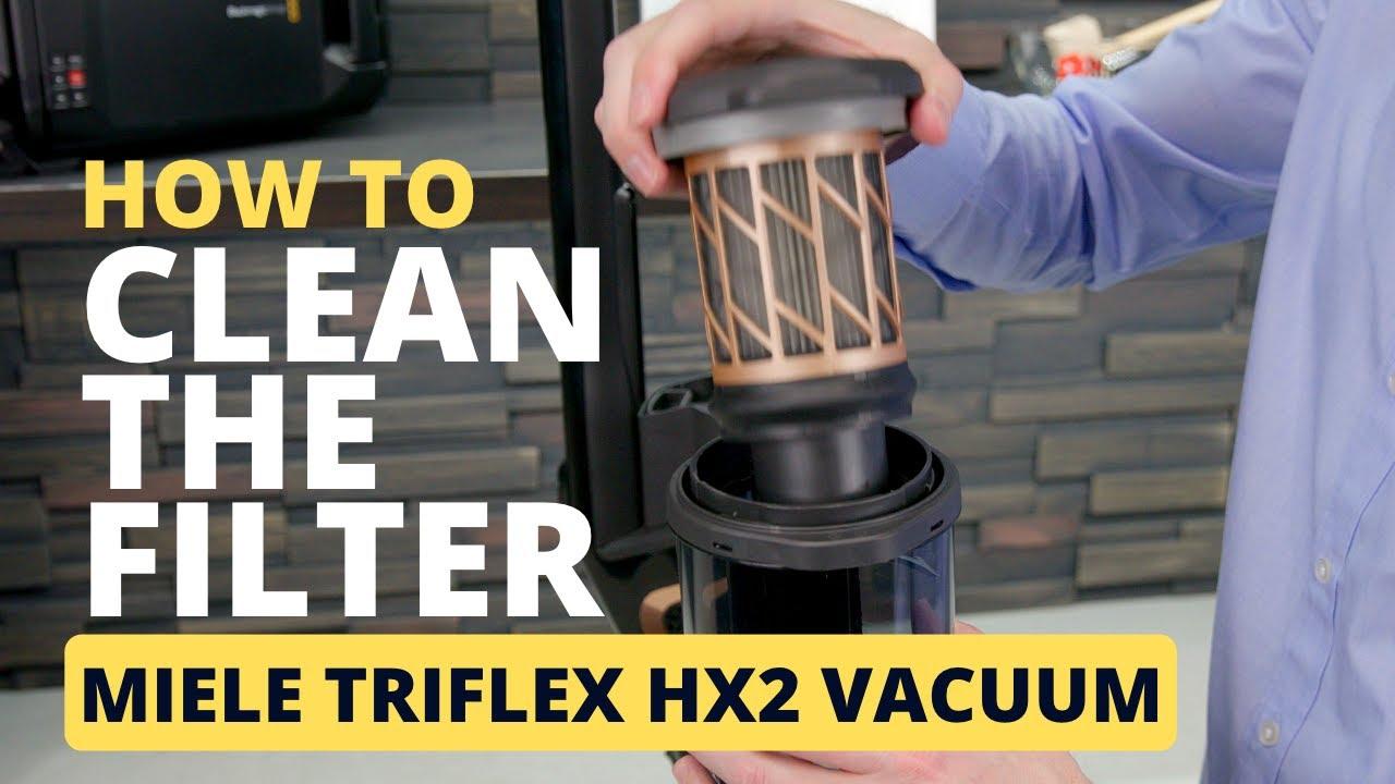 Watch How to Remove and Clean the Filter on the Miele TriFlex HX2 Vacuum