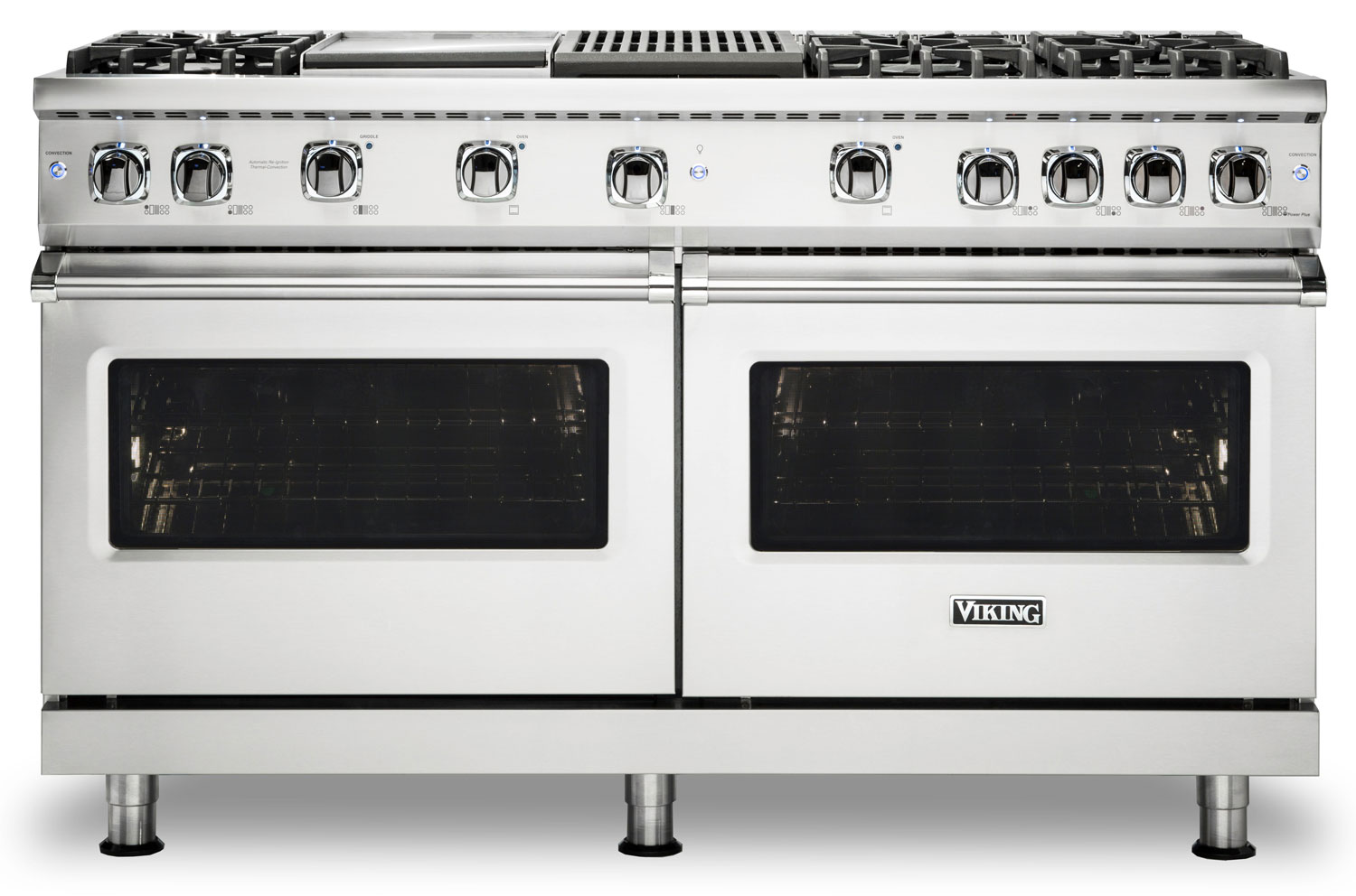 Viking Professional 5 Series 60 In. Stainless Steel Natural Gas Range