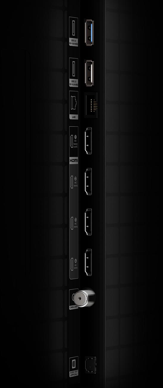 Ports View of TCL TV