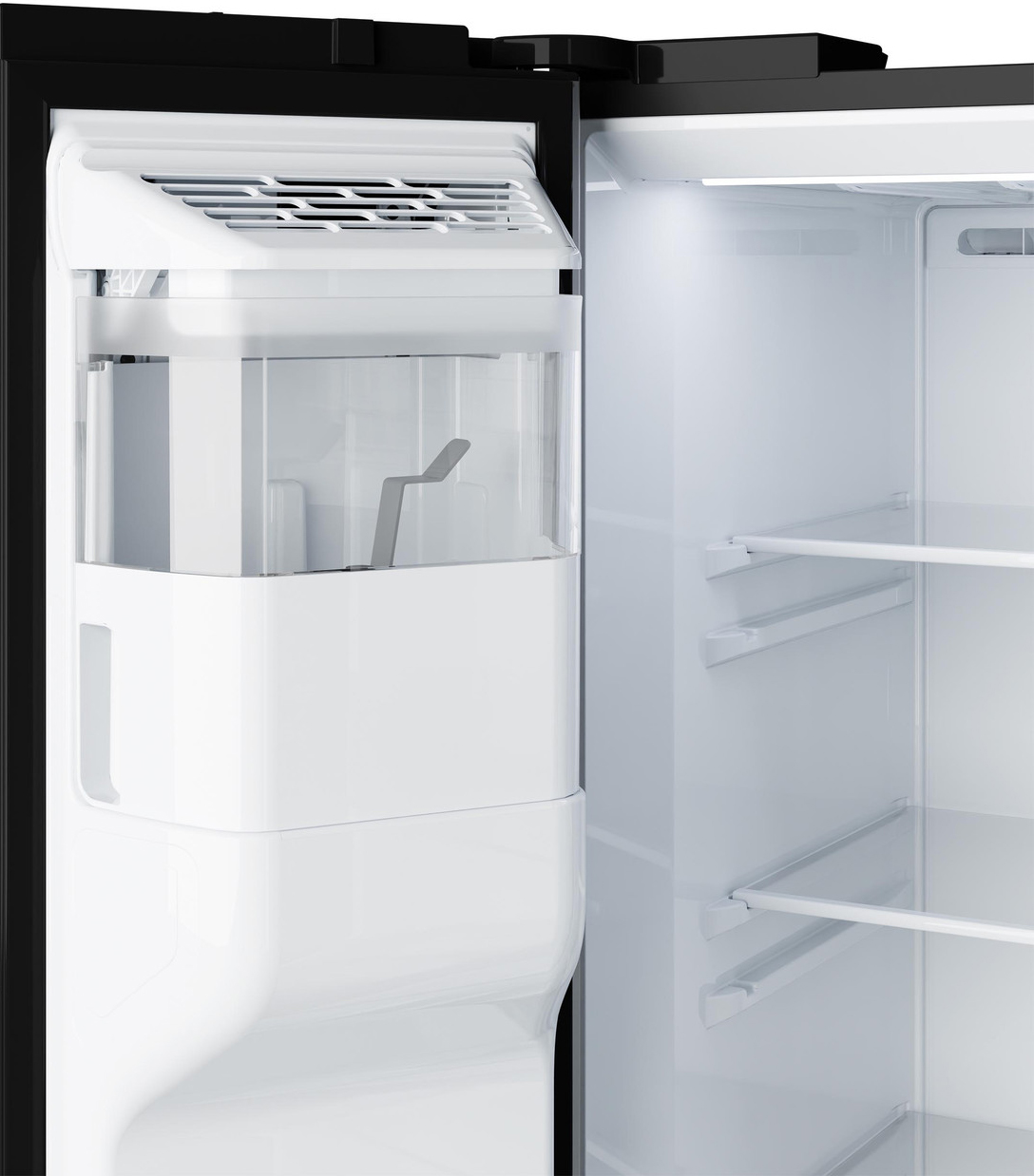 In Door Ice view of GE Refrigerator