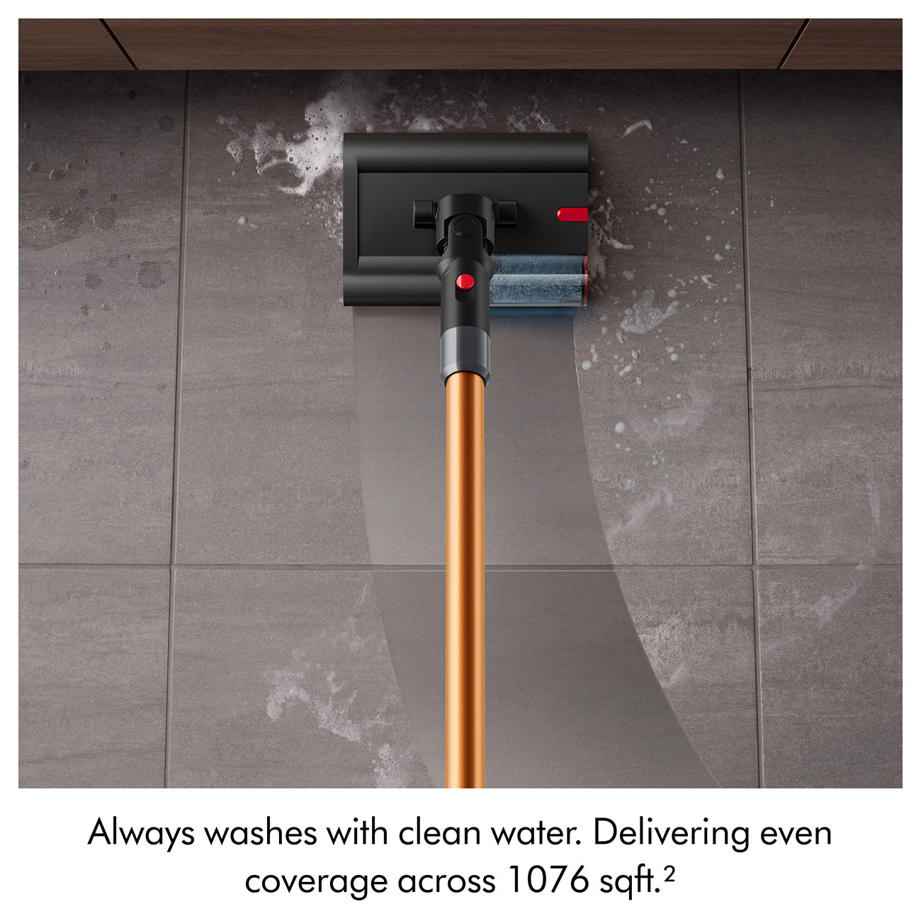 Feature View of Clean Water with Every Mop