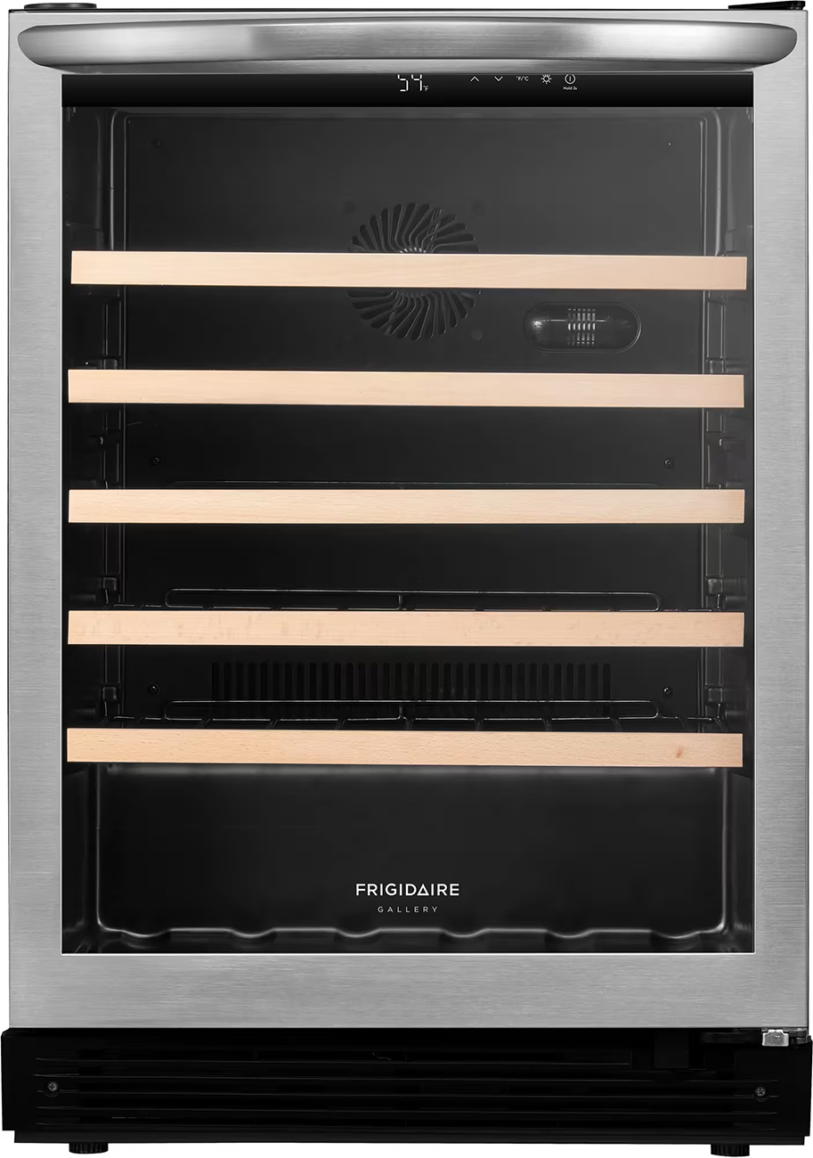 Main Front view of Frigidaire Gallery Wine Cooler in Stainless