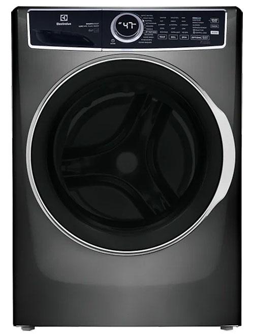 Front view of Electrolux 4.5 Cu. Ft. Titanium Front Load Perfect Steam Washer