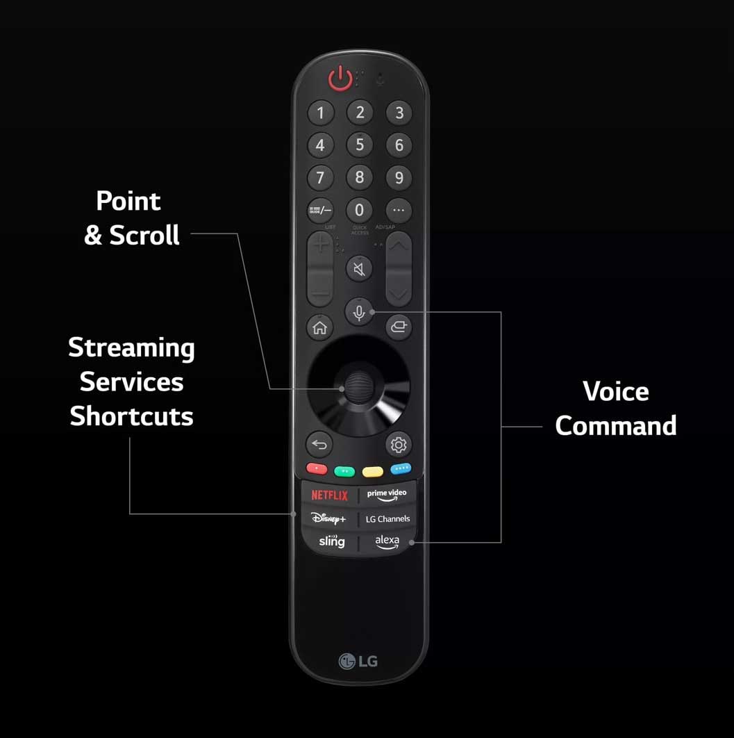 View Of Magic Remote Features