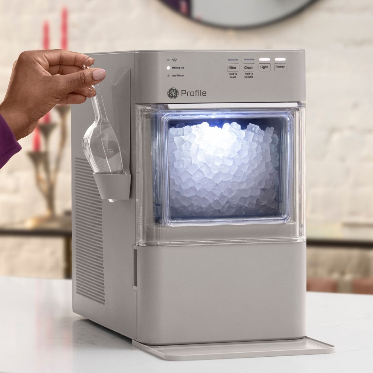 Lifestyle View of Ice Maker