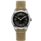 Hamilton Khaki Field Quartz Black Dial Tan Leather Watch, 40mm