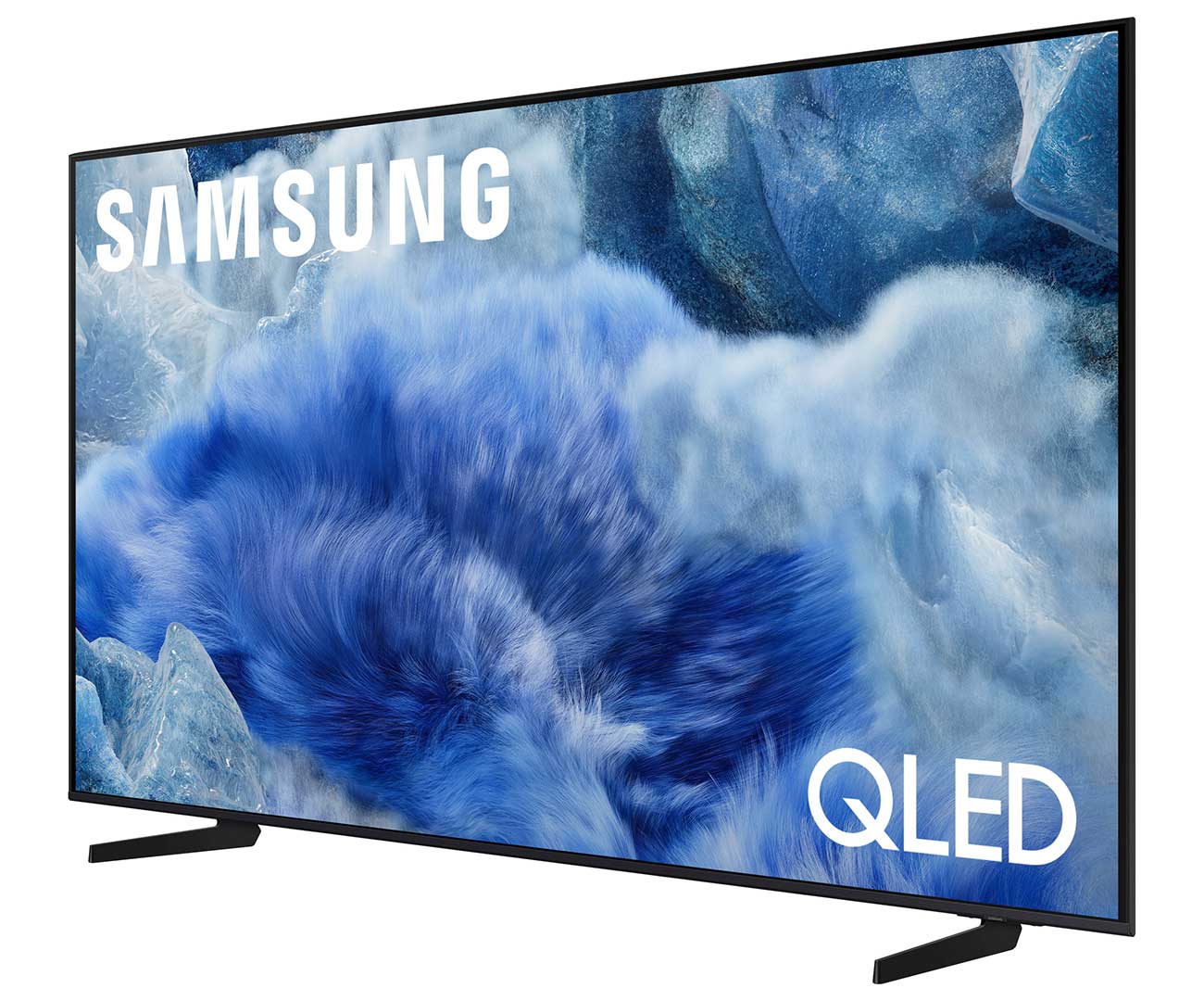 Samsung Q8F QLED TV angled view 1