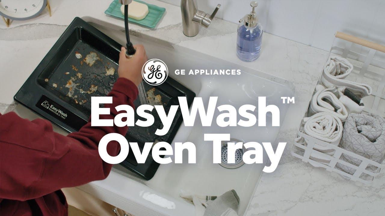 Watch GE Appliances Range with EasyWash Oven Tray