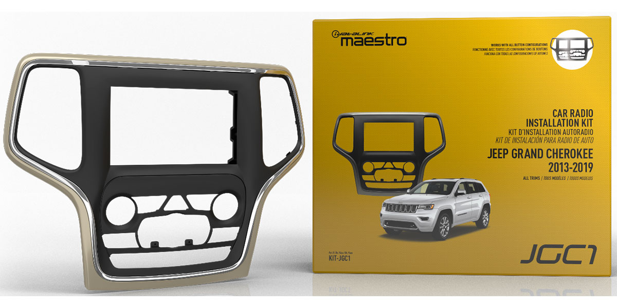 iDatalink Maestro Jeep Grand Cherokee Dash Kit KITJGC1