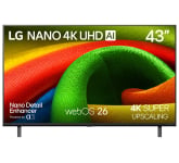 LG AI NU70 Series 43-Inch Nano 4K UHD Smart TV
