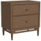 Flexsteel Verona Nightstand in Medium Brown Oak