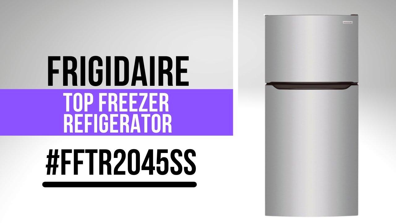 Watch Frigidaire Top Freezer Refrigerator FFTR2045V