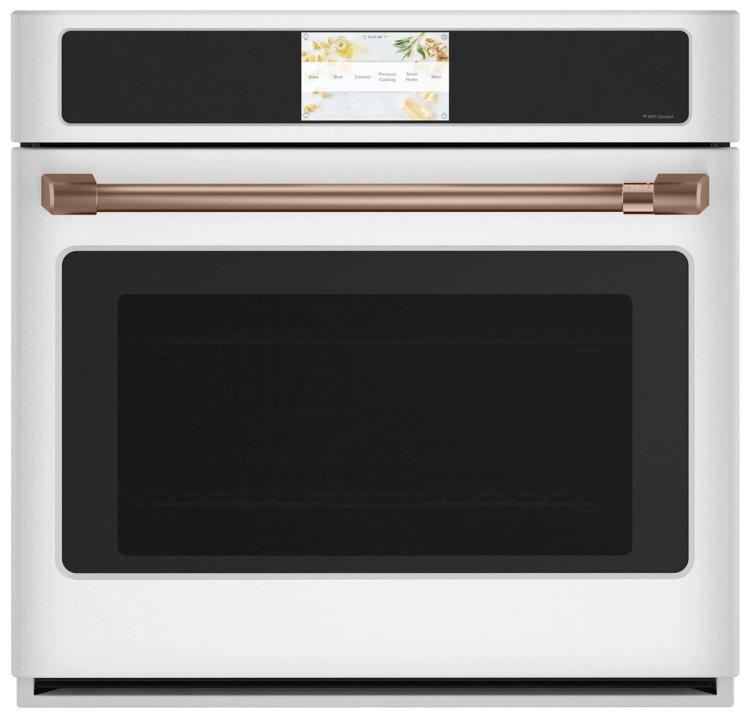 Large image of Cafe 30" Brushed Copper Single Wall Oven Handle