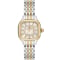 Michele Meggie Two-Tone 18K Gold-Plated Diamond Stainless Steel Watch, 29mm