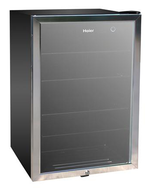 Haier Stainless Frame Beverage Center HEBF100BXS Abt