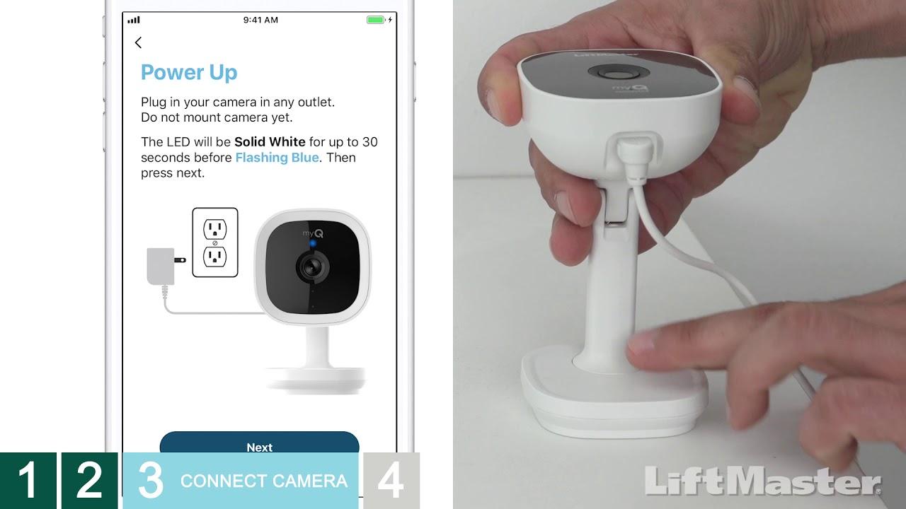 Watch How to Install and Set Up the LiftMaster Smart Garage Camera Using the myQ App