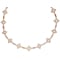Roberto Coin Venetian Princess Carnival Pave Diamond and Mixed Baguette Flower Necklace in 18K Rose Gold