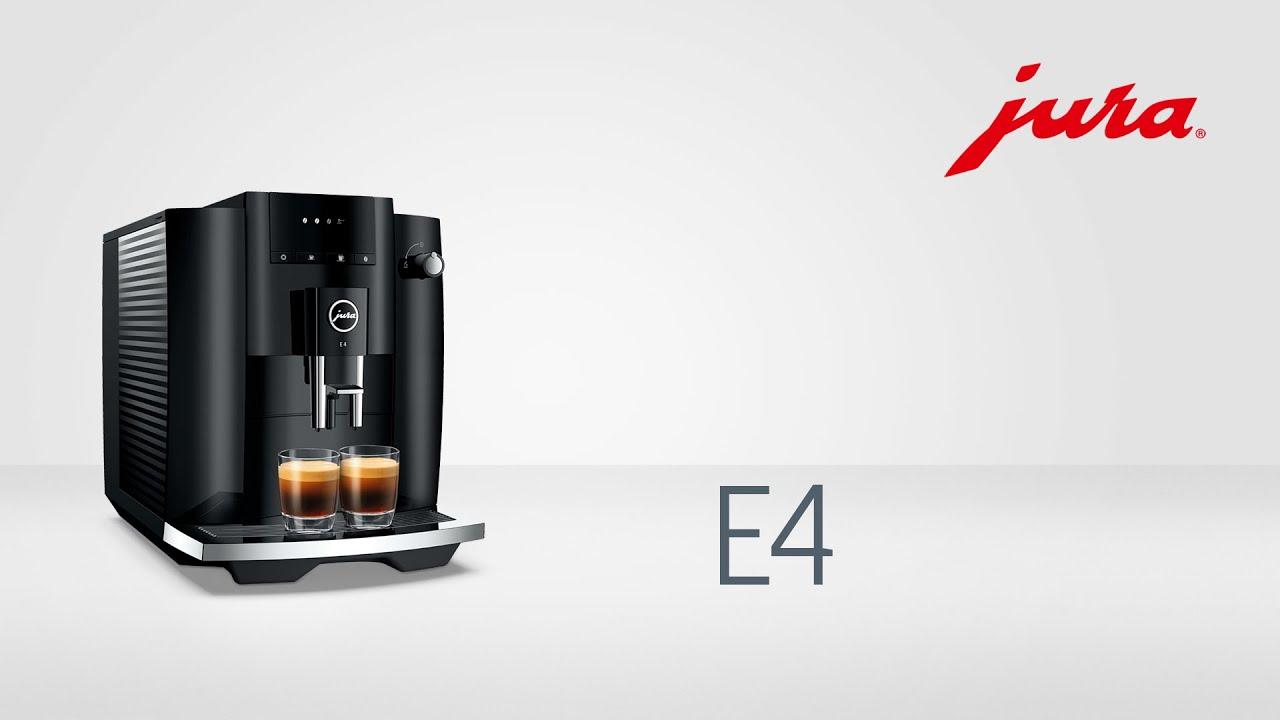 Watch JURA E4 - Kaffeevollautomat - Fully automatic coffee machine