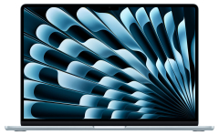 Apple MacBook Air Laptop 13.6-Inch M5 Chip 10-Core CPU 10-Core GPU 16GB RAM 1TB SSD in Silver - MDH84LL/A