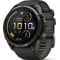 Garmin fenix 9 Pro inReach, Smartwatch 51mm in Carbon Gray DLC Titanium with Black/Pebble Gray Silicone Band