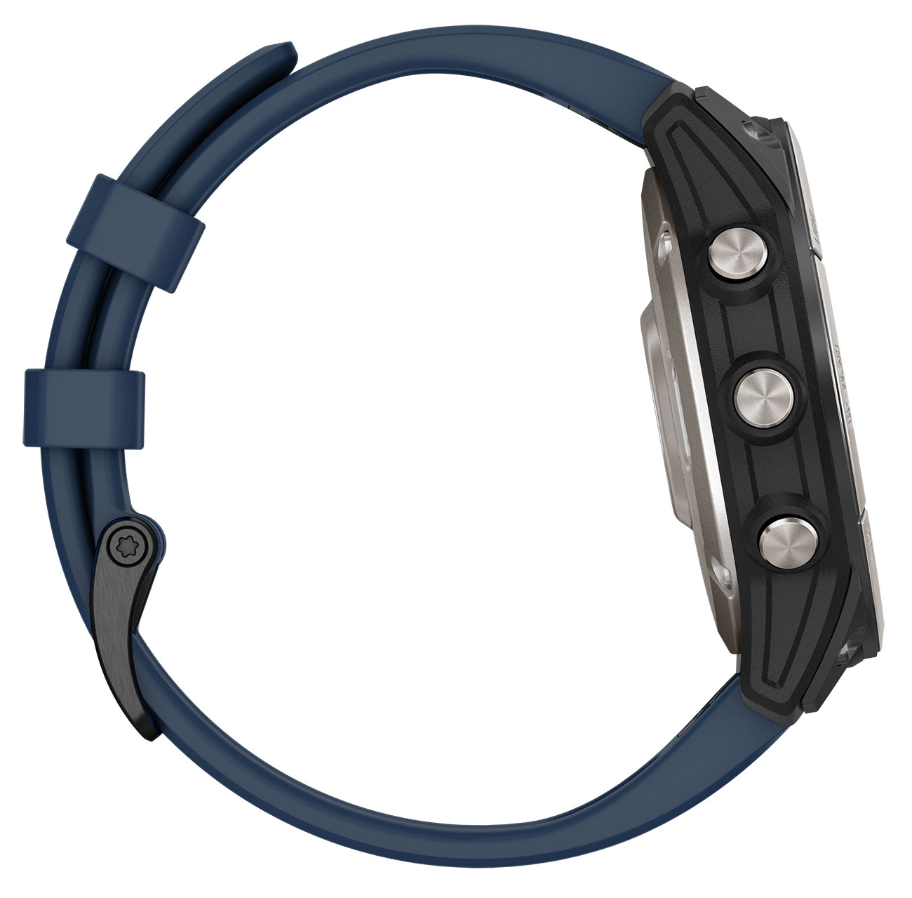 Left View of Garmin Watch