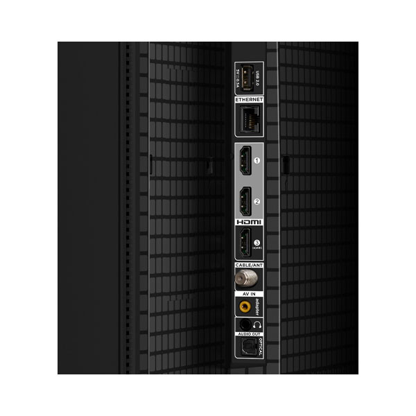 Close Up View Of The TV Ports