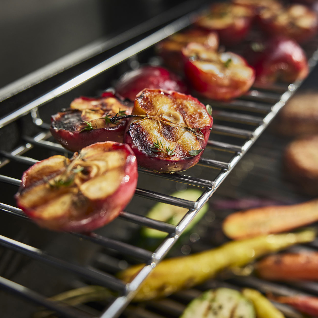 Top Rack View of Weber Grill