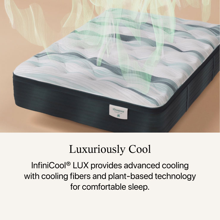 Feature 2 view of beauty rest mattress 