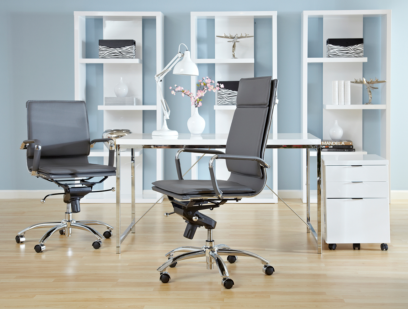 Euro Style - 01263GRY - Office & Conference Room Chairs