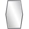 Howard Elliott Dekland Mirror In Matte Black Powder Coated Finish