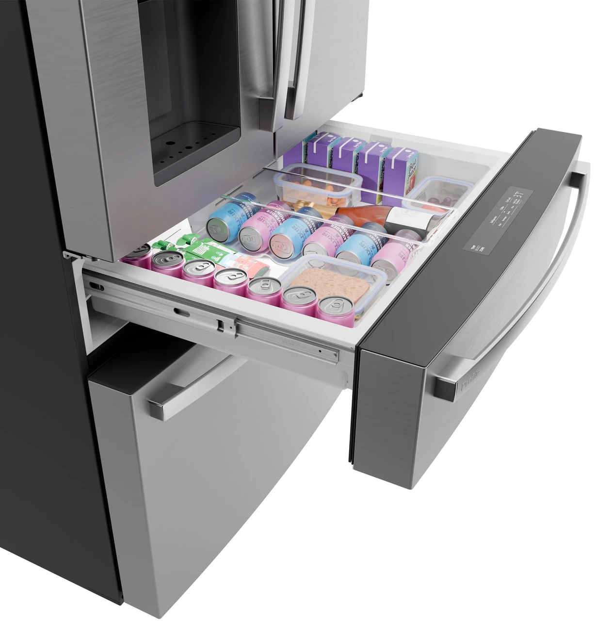 Convert Drawer view of GE Profile Refrigerator