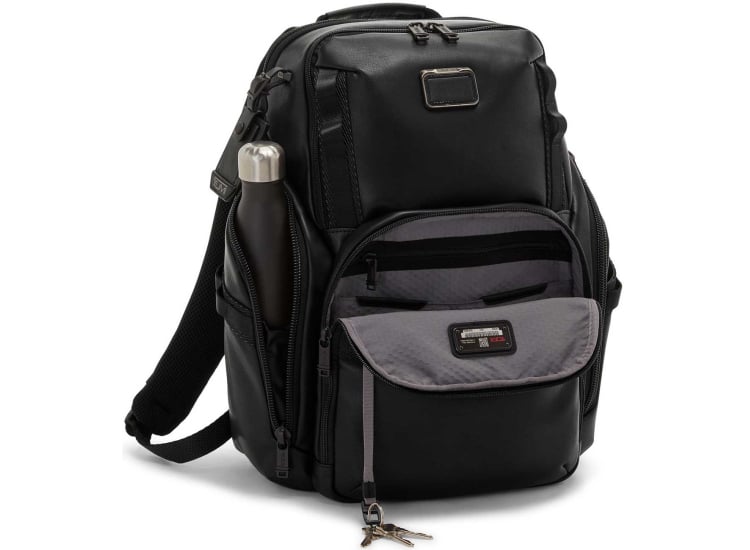 tumi alpha bravo kingsville deluxe brief backpack - Sheppard Pack Laptop Front and side U Tumi kingsville deluxe brief -