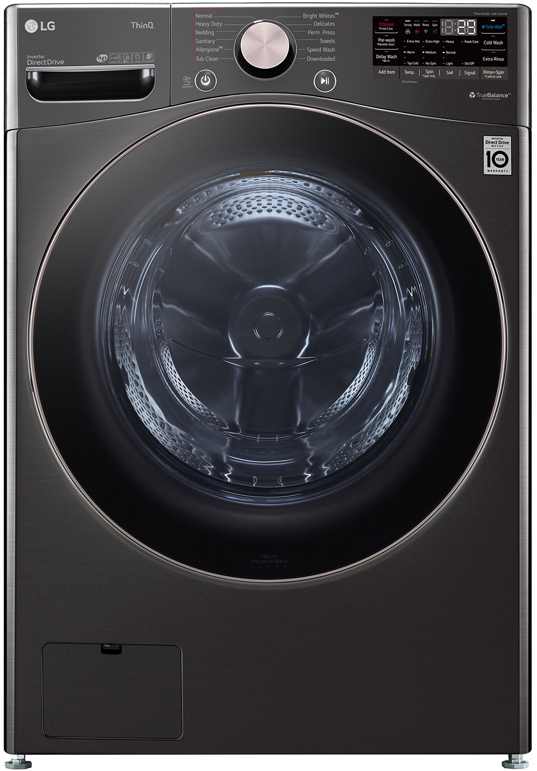 Main View of LG Front Load Steam Washer