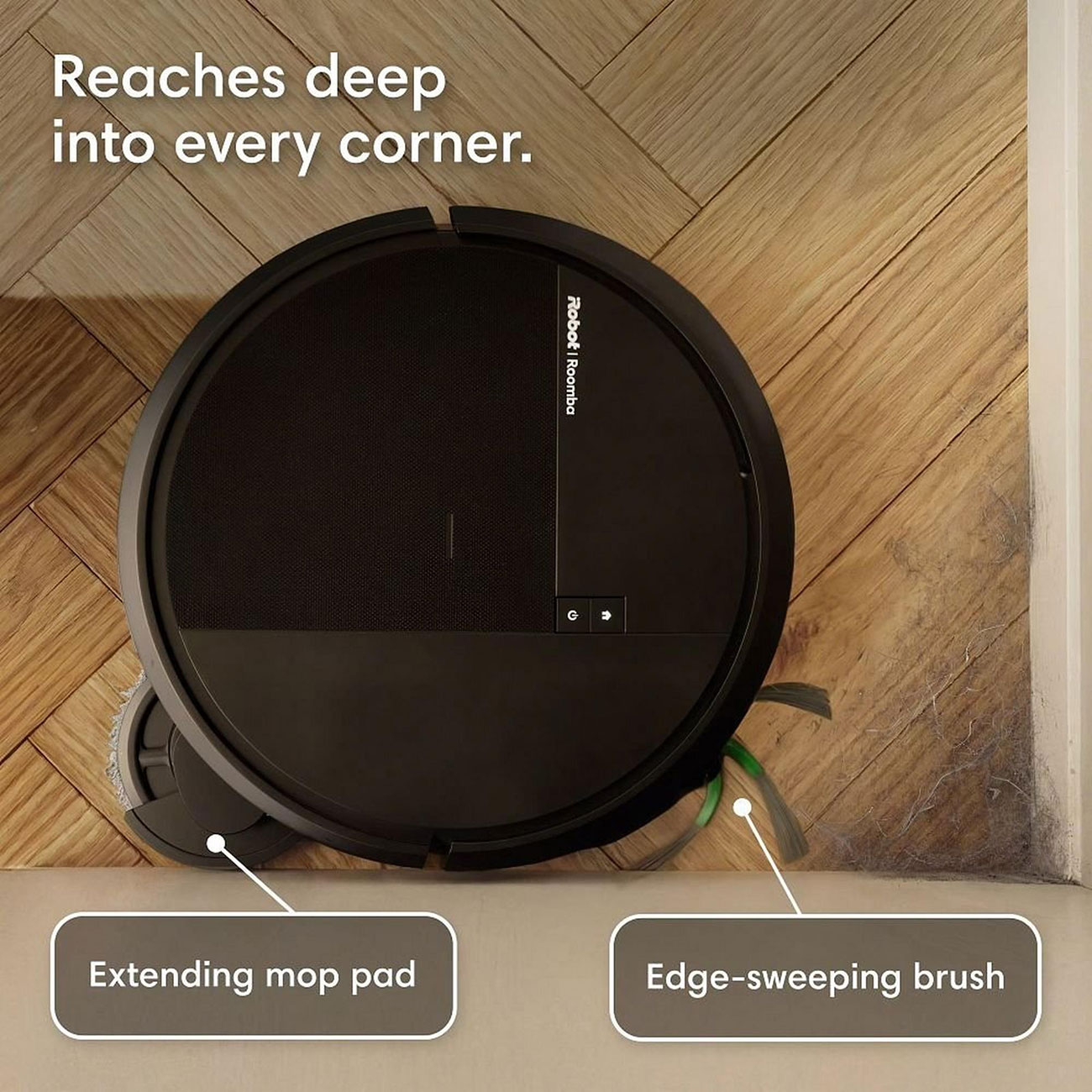 Feature View of Robot Fitting in Small Corners