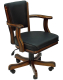 RAM Game Room Game Chair Swivel with Arms in Chestnut - GCHR2-CN