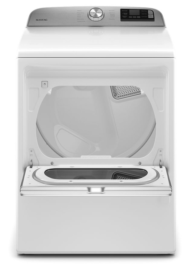 Maytag 7.4 Cu. Ft. White Smart Capable Gas Dryer Abt