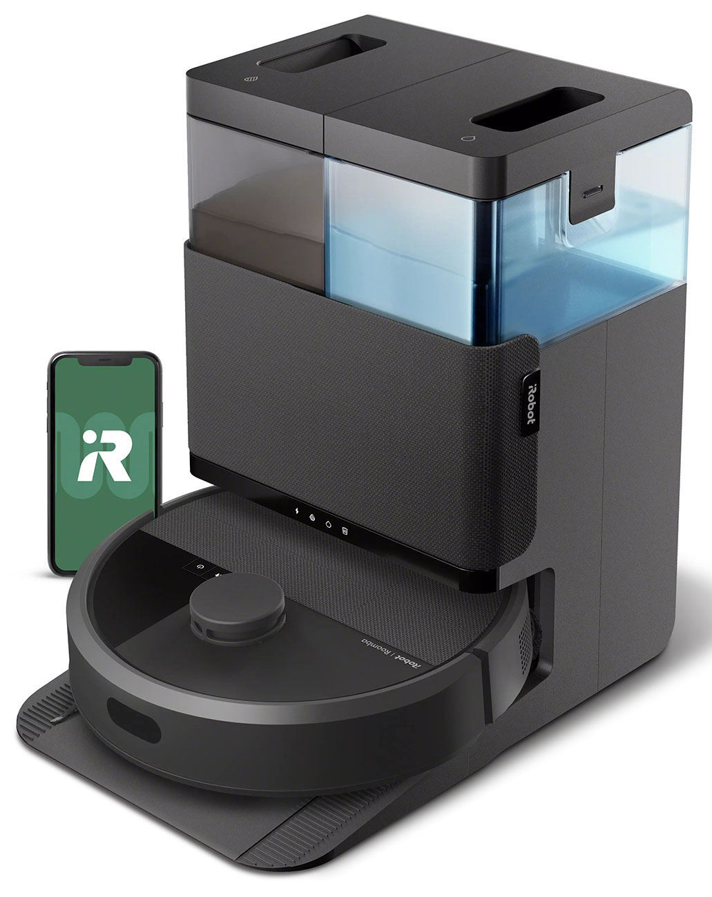 Front Right View of iRobot Roomba Vacuum 