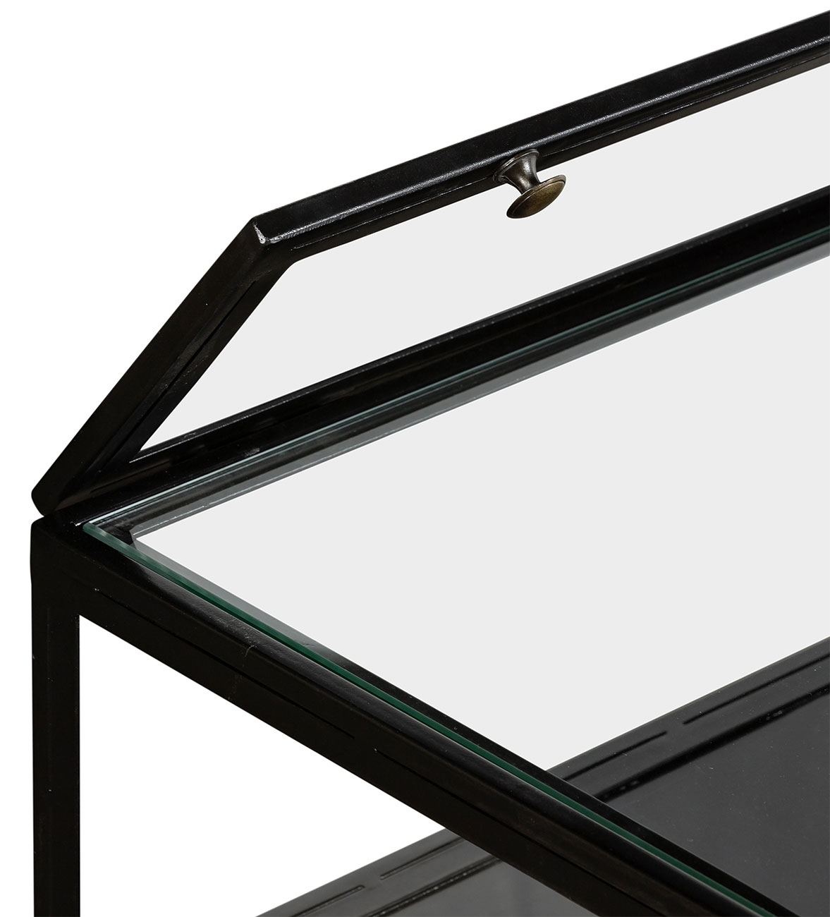 Close Up View 3 of the Belmont Collection Shadow Box Coffee Table