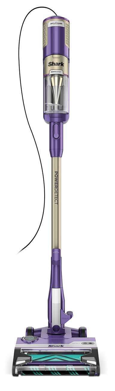 Front view of Shark PowerDetect Ultra-Light Corded Stick Vacuum