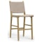 Sunset West Sedona Bar Stool in Weathered Teak | Resin Wicker