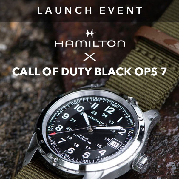 Hamilton x Call of Duty Black Ops 7 Event at Abt