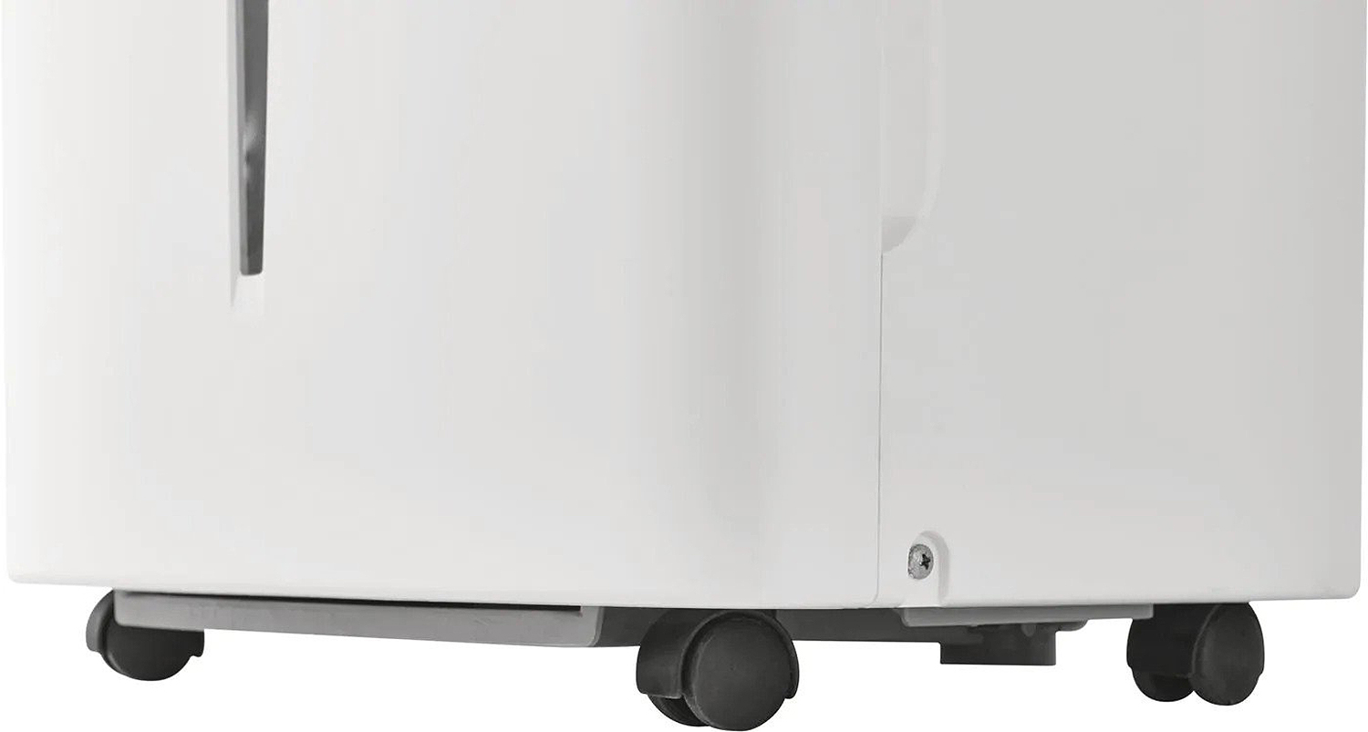 Portable Wheels on a White 35 Pint Dehumidifier from Frigidaire