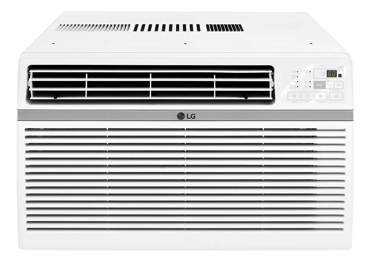 LG Window Air Conditioner 12,000 BTU in White - LW1224RD