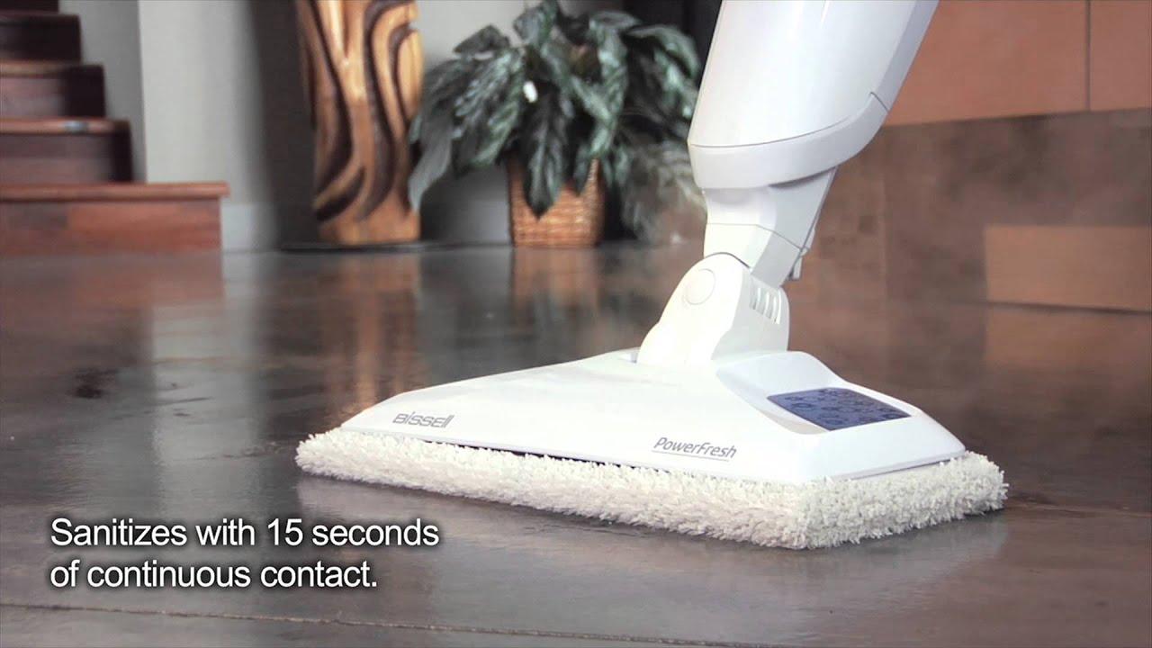 Watch Powerfresh Steam Mop Demonstration Video