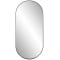 Howard Elliott Capsule Mirror In Brushed Brass Finish