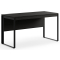 BDI Linea Desk 54-Inch in Charcoal Stained Ash