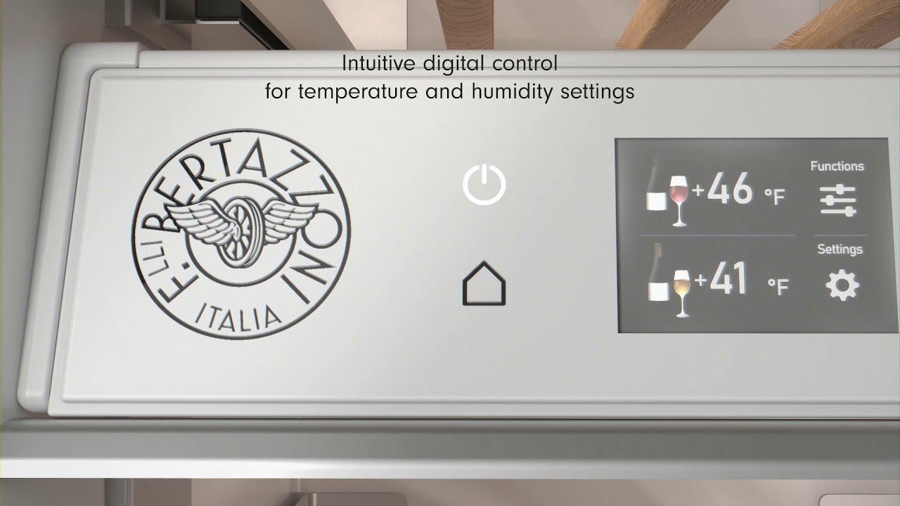 Watch Bertazzoni | New Built-in Wine Column