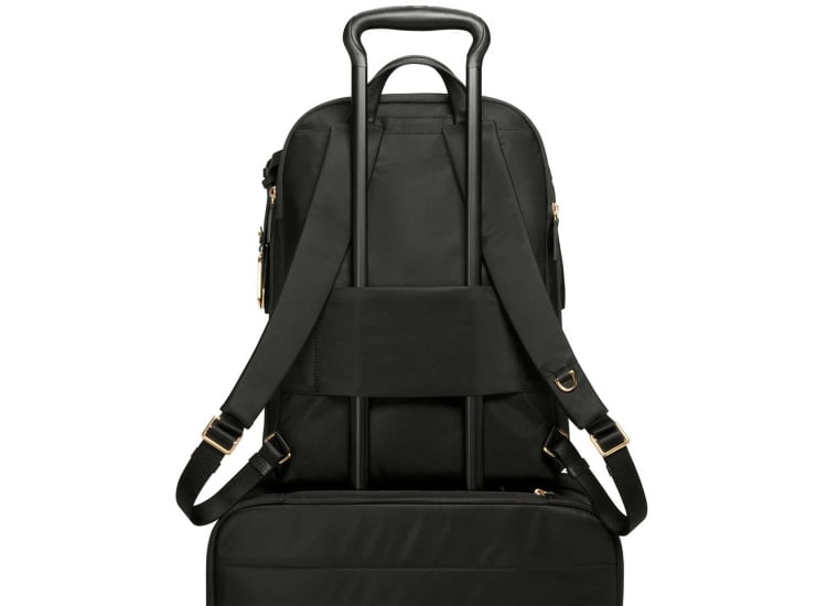 tumi 2 handle backpack | Voyageur There are also two open pockets a leather card pocket and pen loop a ley leash and TUMI Tracer Tumi | Voyageur | Montana